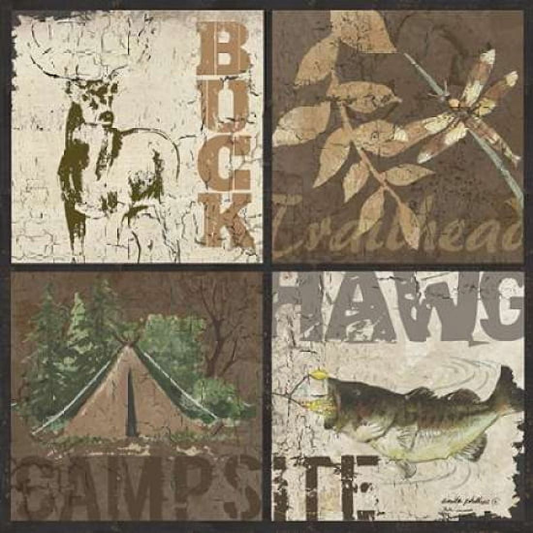 Posterazzi Campsite Canvas Art - Anita Phillips (24 x 24)