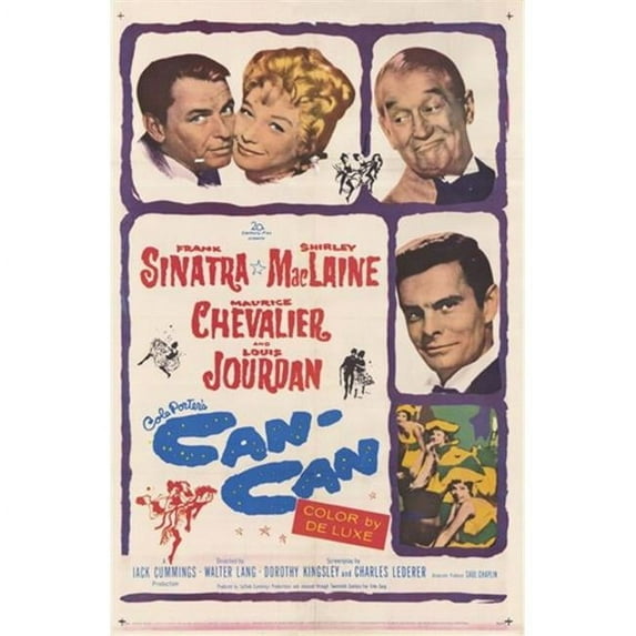 Posterazzi Can Can Movie Poster - 11 x 17 in.