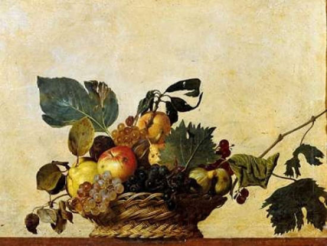 Posterazzi Canestra di frutta Canvas Art - Caravaggio (22 x 28)