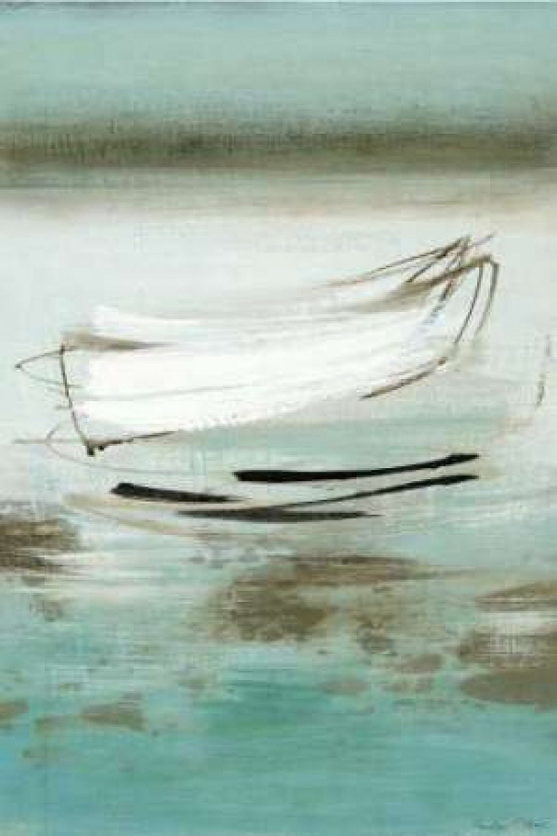 Posterazzi Canoe Canvas Art - Heather McAlpine (24 x 36)
