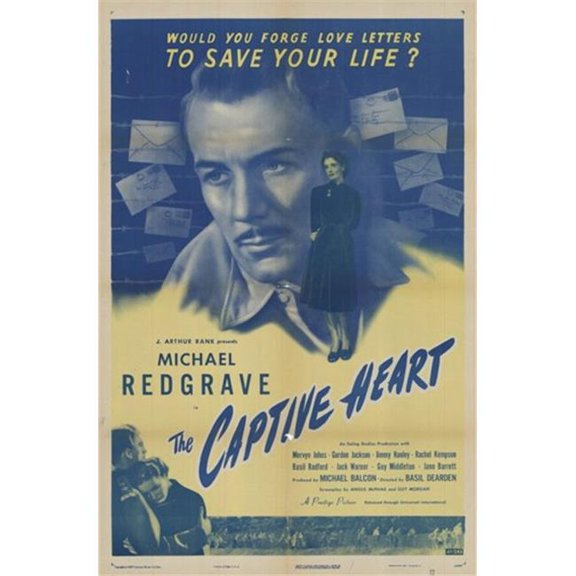 Posterazzi  Captive Heart Movie Poster - 11 x 17 in.