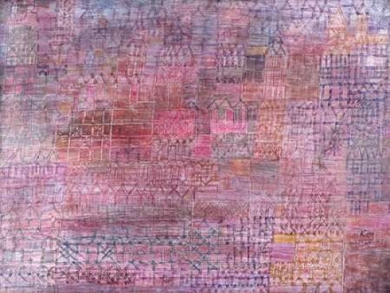 Posterazzi Cathedrals Canvas Art - Paul Klee (22 x 28)