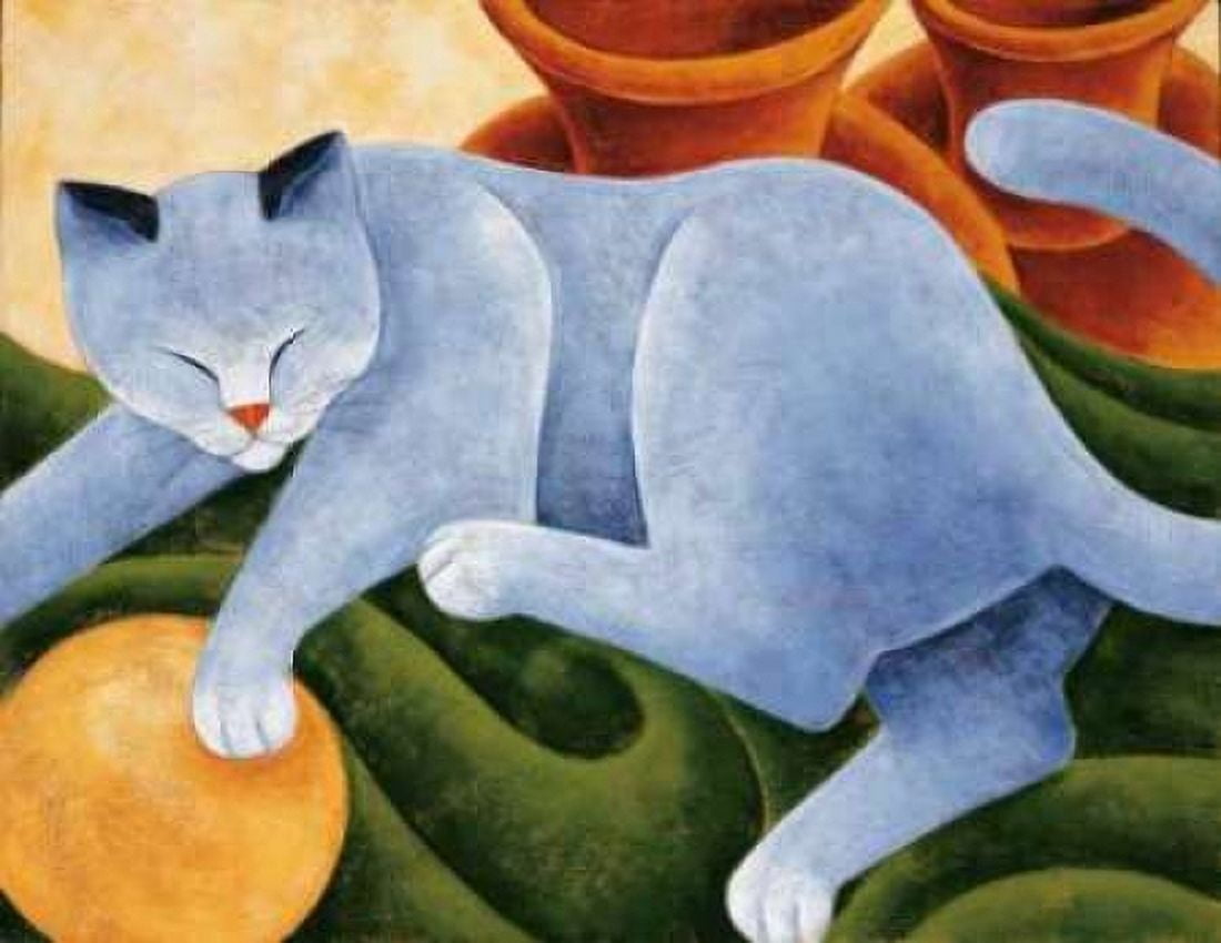 Posterazzi Cats and Pots Canvas Art - Kate Holmes (22 x 28)