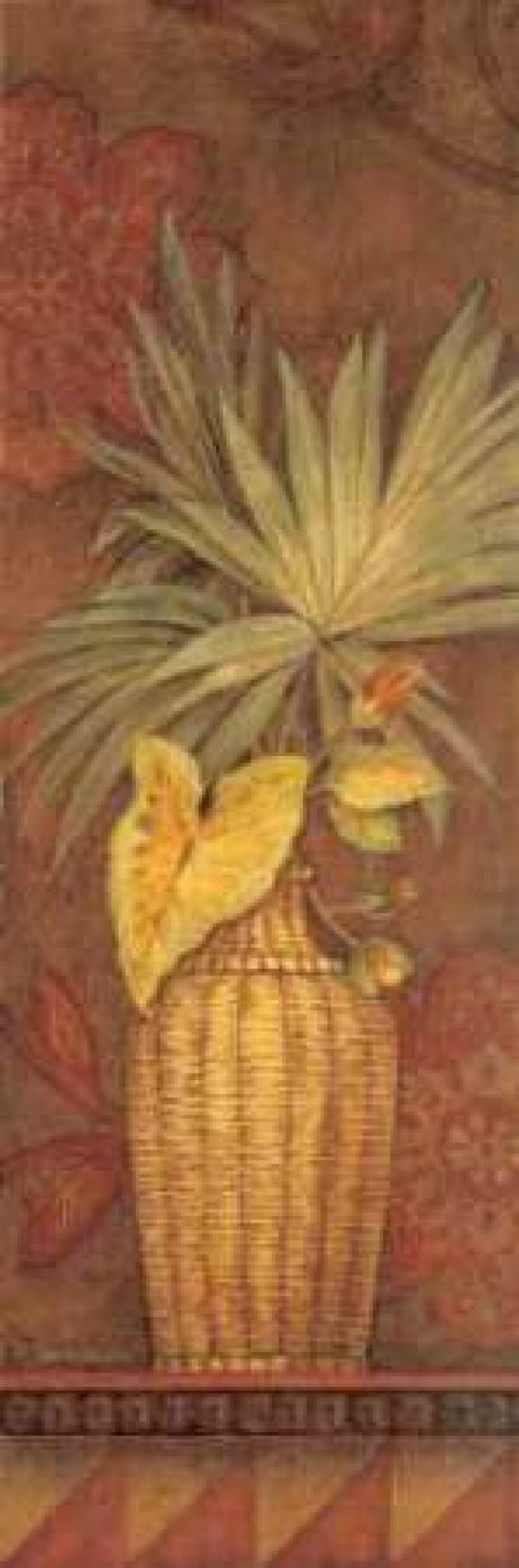 Posterazzi Cayo Largo II Canvas Art - Pamela Gladding (12 x 36)