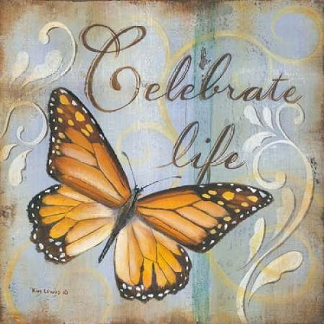 Posterazzi Celebrate Canvas Art - Kim Lewis (24 x 24)