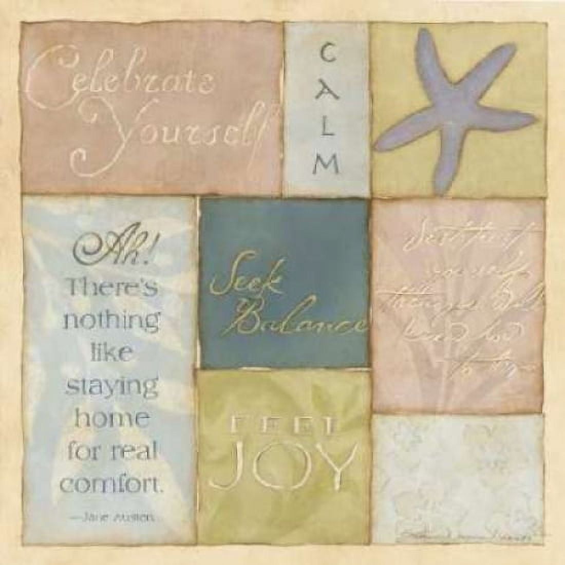 Posterazzi Celebrate Yourself Canvas Art - Stephanie Marrott (24 x 24)