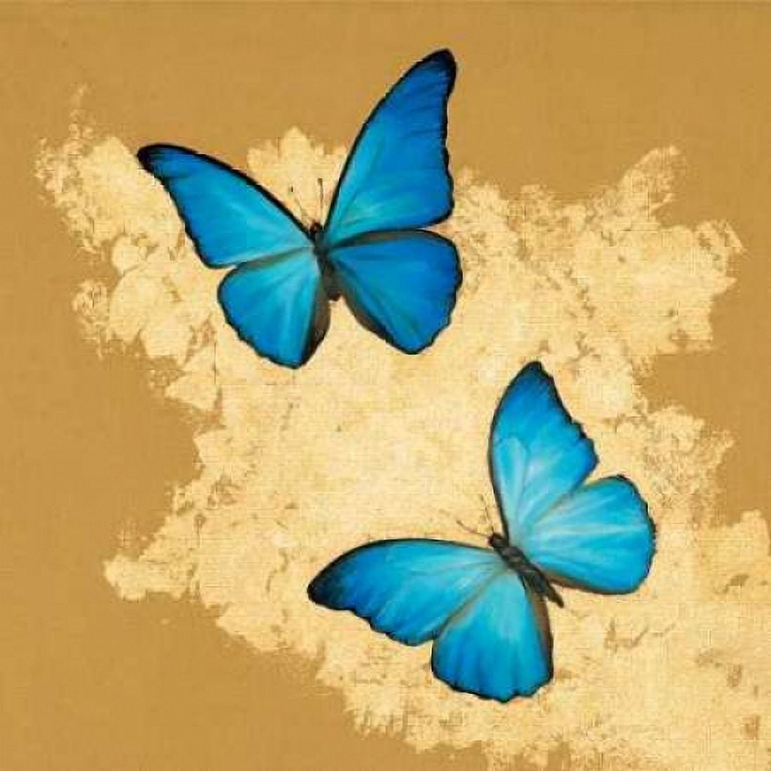 Posterazzi Cerulean Butterfly I Canvas Art - Joanna Charlotte (24 x 24)