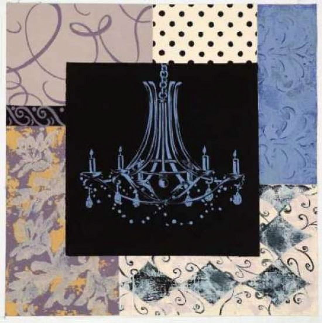 Posterazzi Chandelier IV Canvas Art - Pamela Smith (24 x 24)