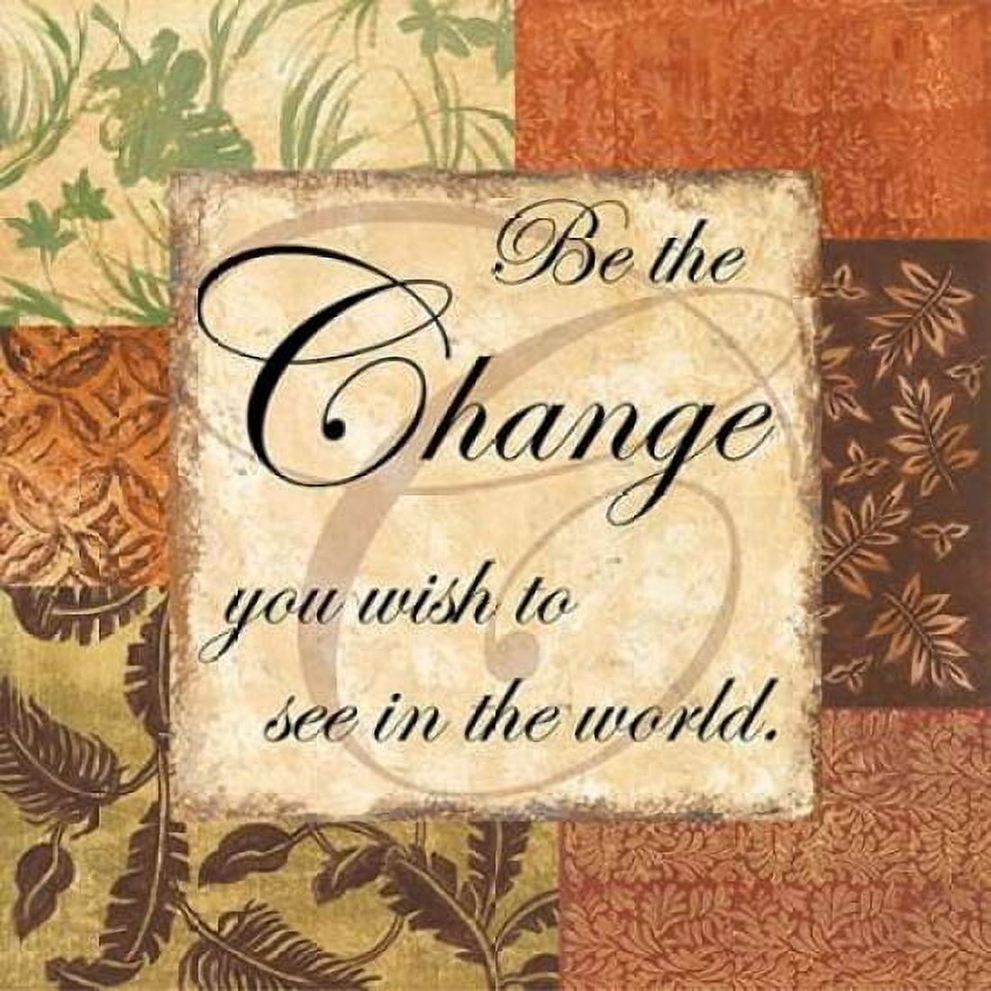 Posterazzi Change - special Canvas Art - Gregory Gorham (24 x 24)