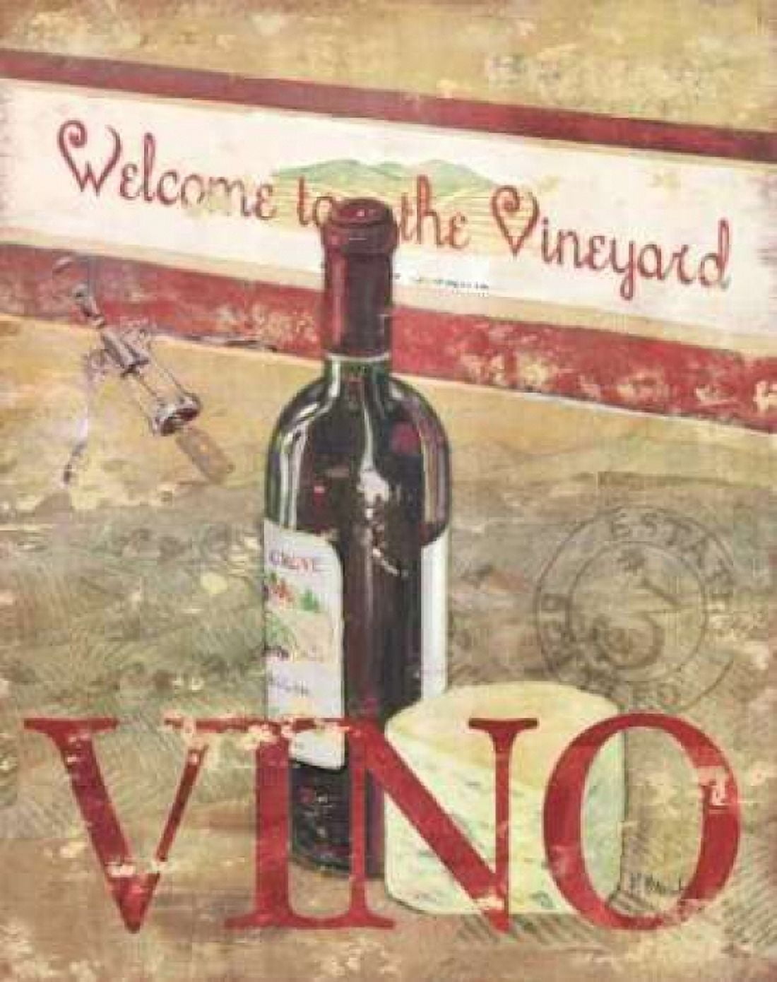 Posterazzi Chateau Cabernet Canvas Art - Paul Brent (24 x 30)