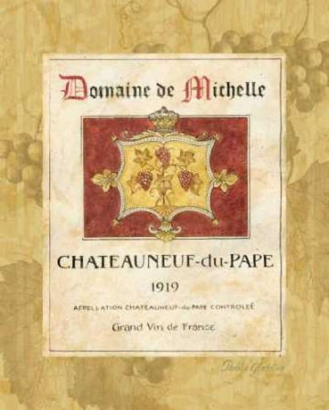 Posterazzi Chateauneuf du Pape Canvas Art - Pamela Gladding (24 x 30)
