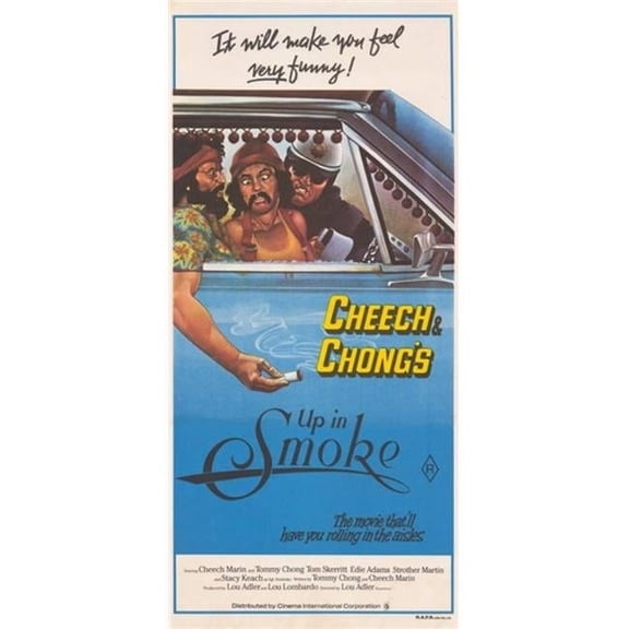 Posterazzi Cheech & Chongs Up in Smoke Movie Poster - 11 x 17 in.