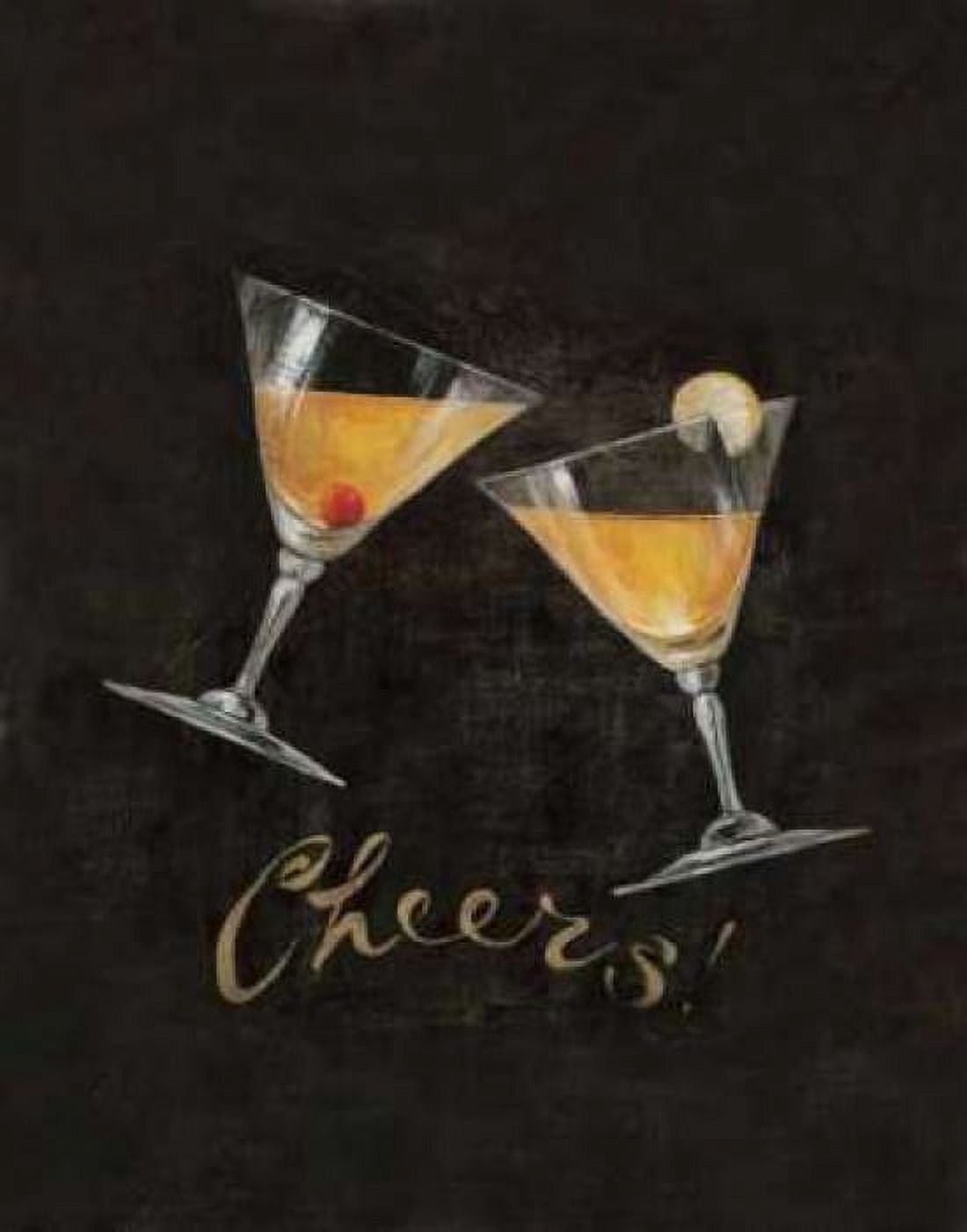Posterazzi Cheers I Canvas Art - Pamela Gladding (22 x 28)