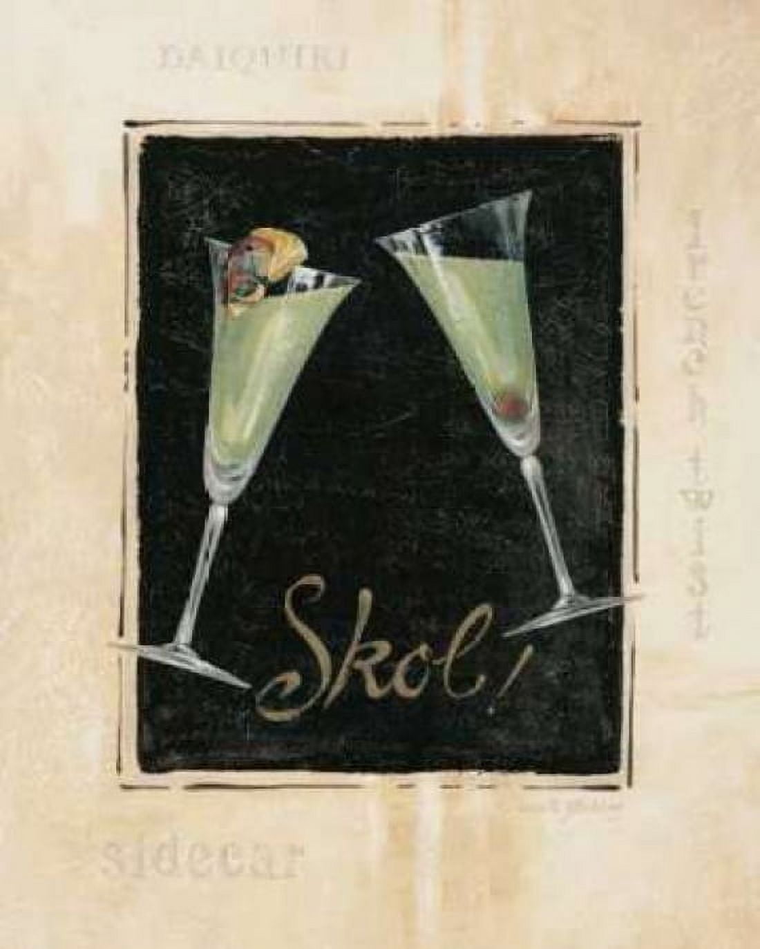 Posterazzi Cheers III Canvas Art - Pamela Gladding (22 x 28)