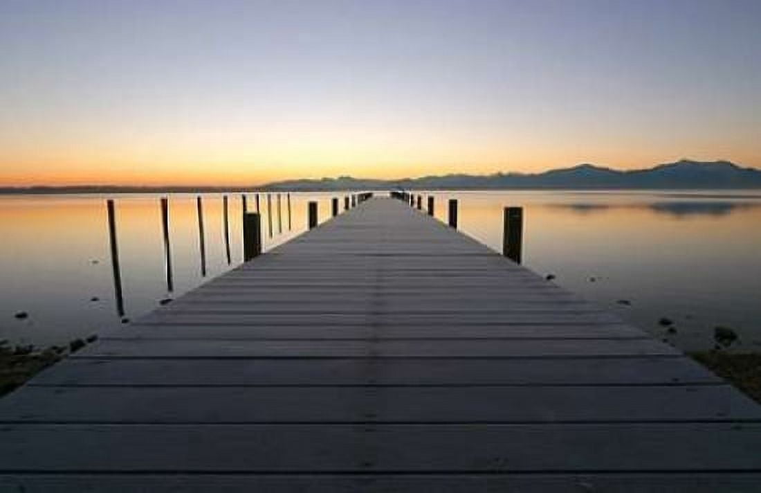 Posterazzi Chiemsee Canvas Art - Gerhard Rossmeissl (24 x 36)