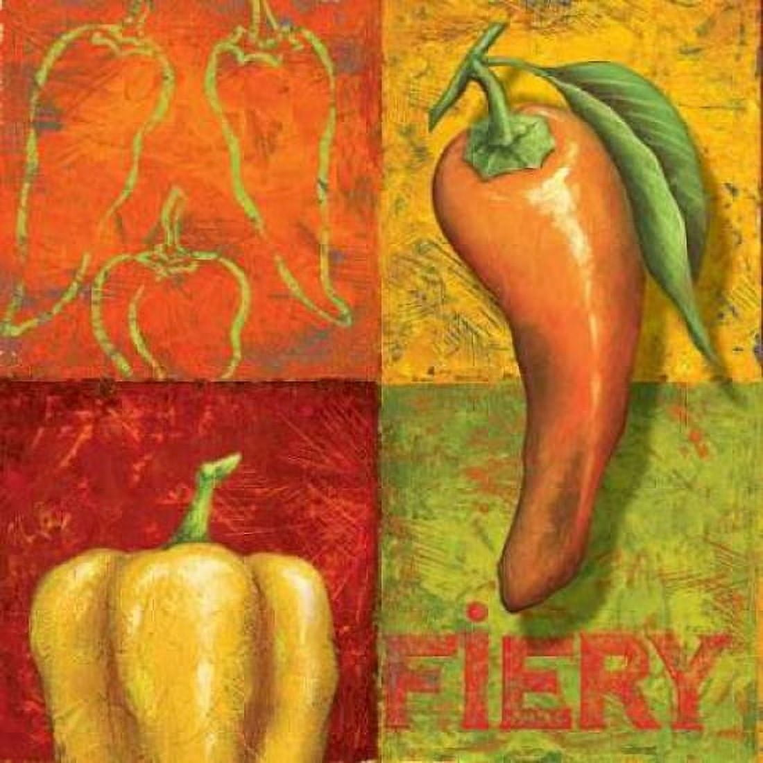 Posterazzi Chili I Canvas Art - Delphine Corbin (24 x 24)
