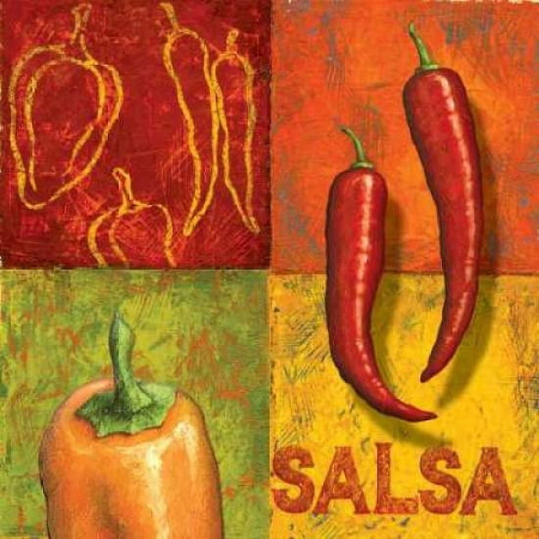 Posterazzi Chili II Canvas Art - Delphine Corbin (24 x 24)