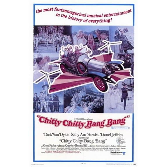 Posterazzi Chitty Chitty Bang Bang Movie Poster - 11 x 17 in.