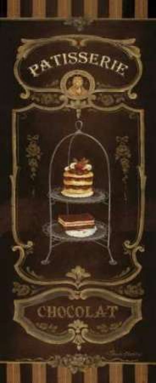 Posterazzi Chocolat Canvas Art - Pamela Gladding (24 x 48)