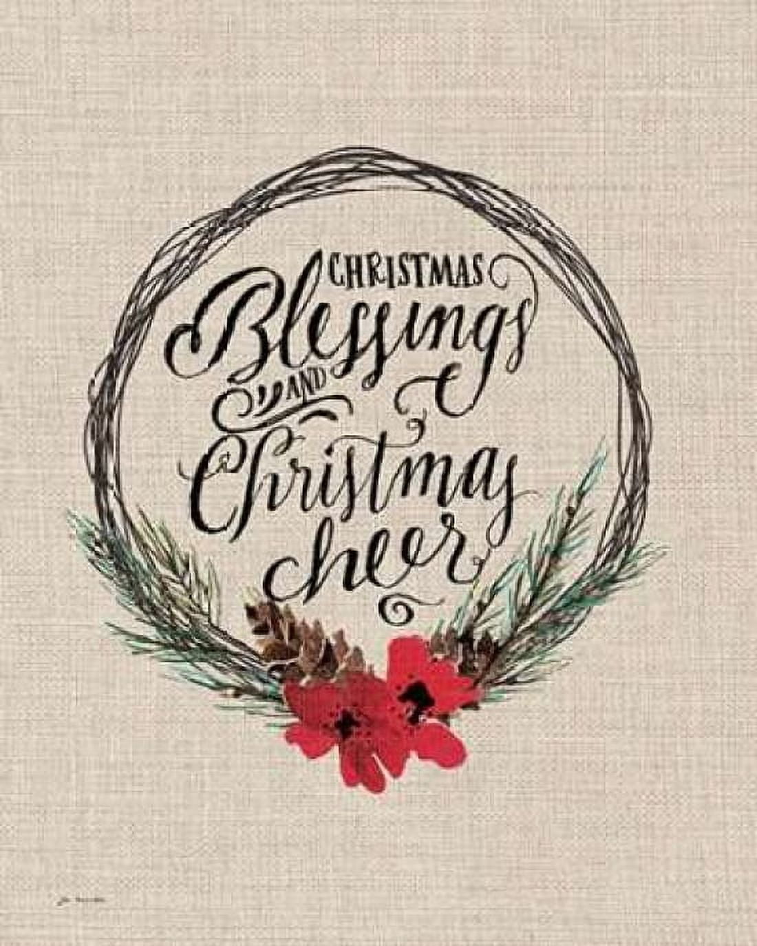 Posterazzi Christmas Blessings Canvas Art - Jo Moulton (24 x 30)