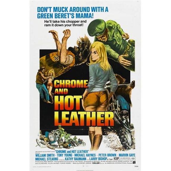 Posterazzi Chrome & Hot Leather Movie Poster - 27 x 40 in.