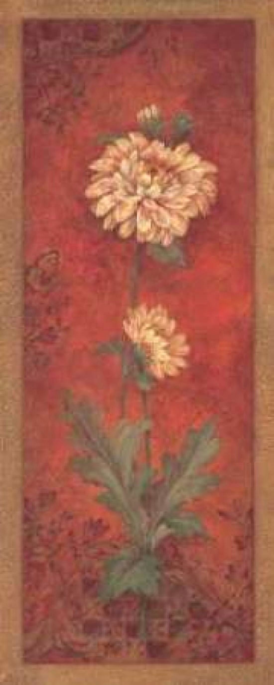 Posterazzi Chrysanthemum Canvas Art - Pamela Gladding (24 x 48)