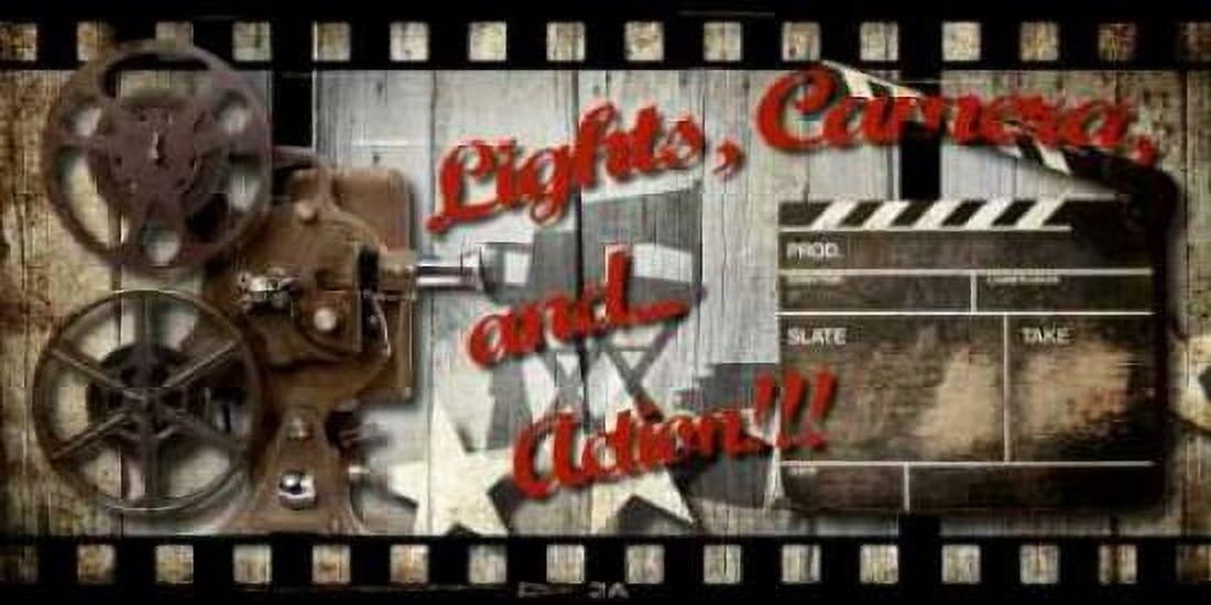Posterazzi Cinema 01 Canvas Art - Paul Robert (24 x 48)