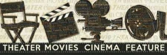 Posterazzi Cinema Canvas Art - Pela Studio (12 x 36)