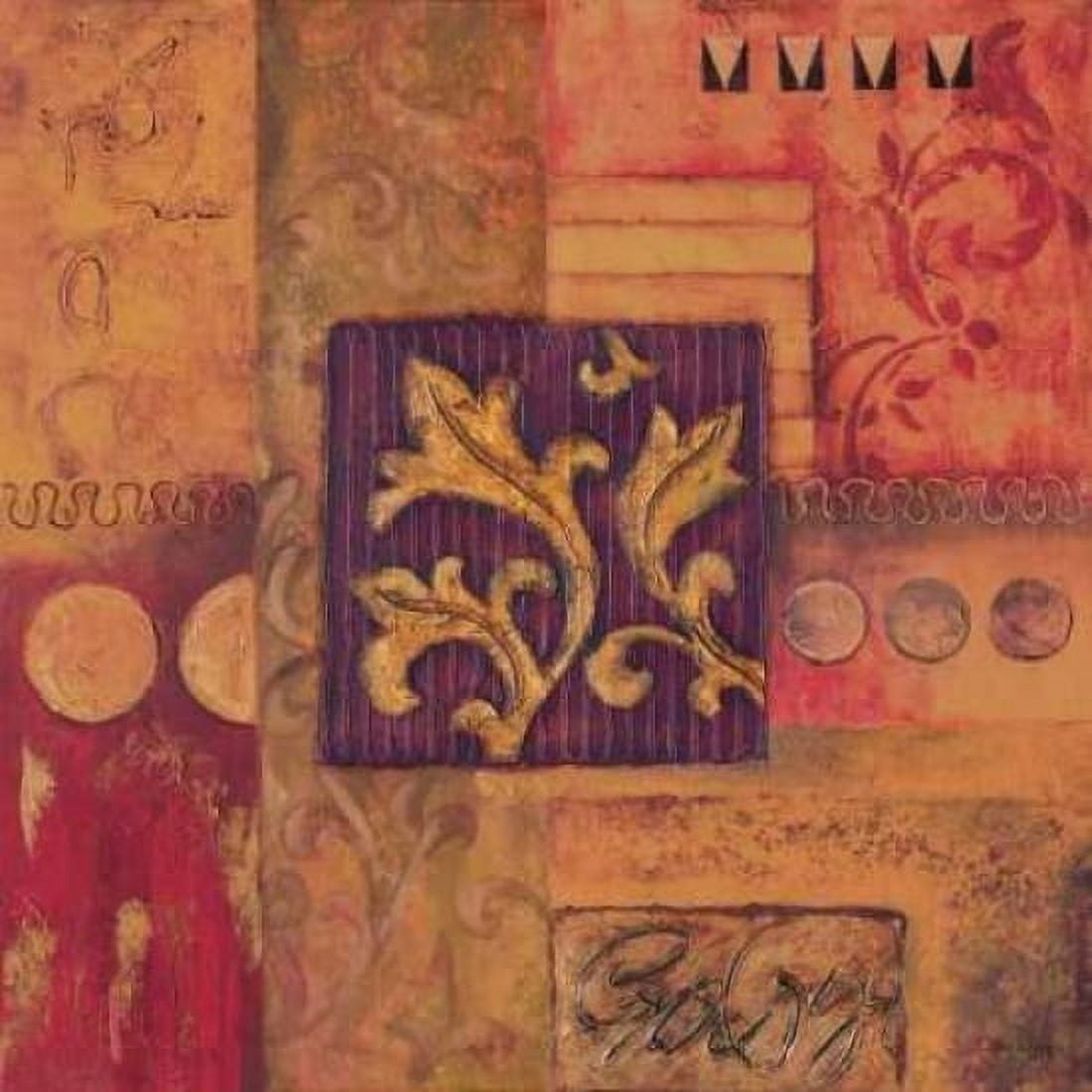 Posterazzi Cinnabar II Canvas Art - Jillian Jeffrey (24 x 24)
