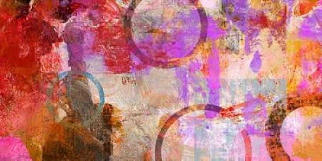 Posterazzi Circle Circus Canvas Art - Amber King (24 x 48)
