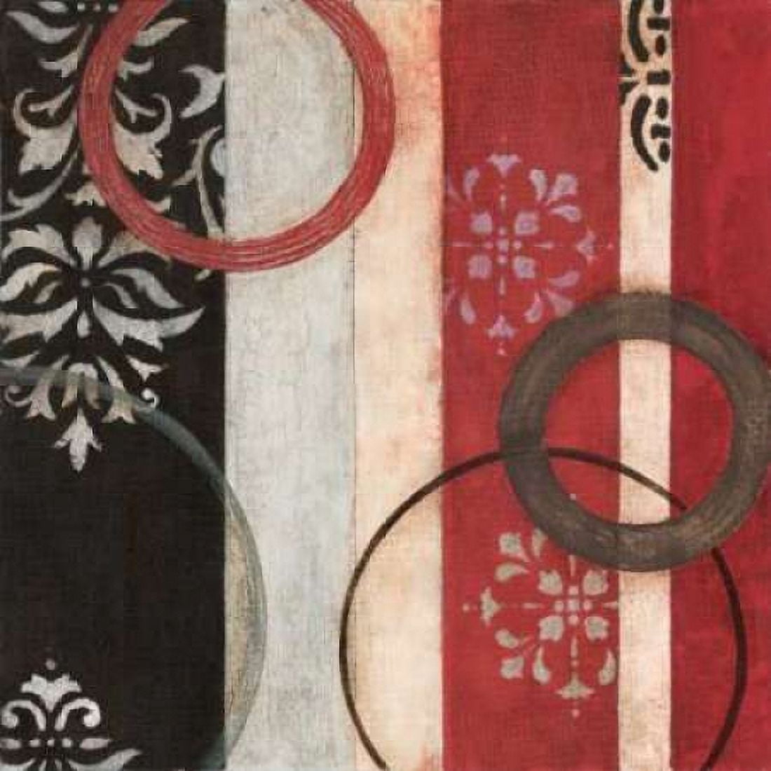 Posterazzi Circular I Canvas Art - Barbara Burnside (24 x 24)