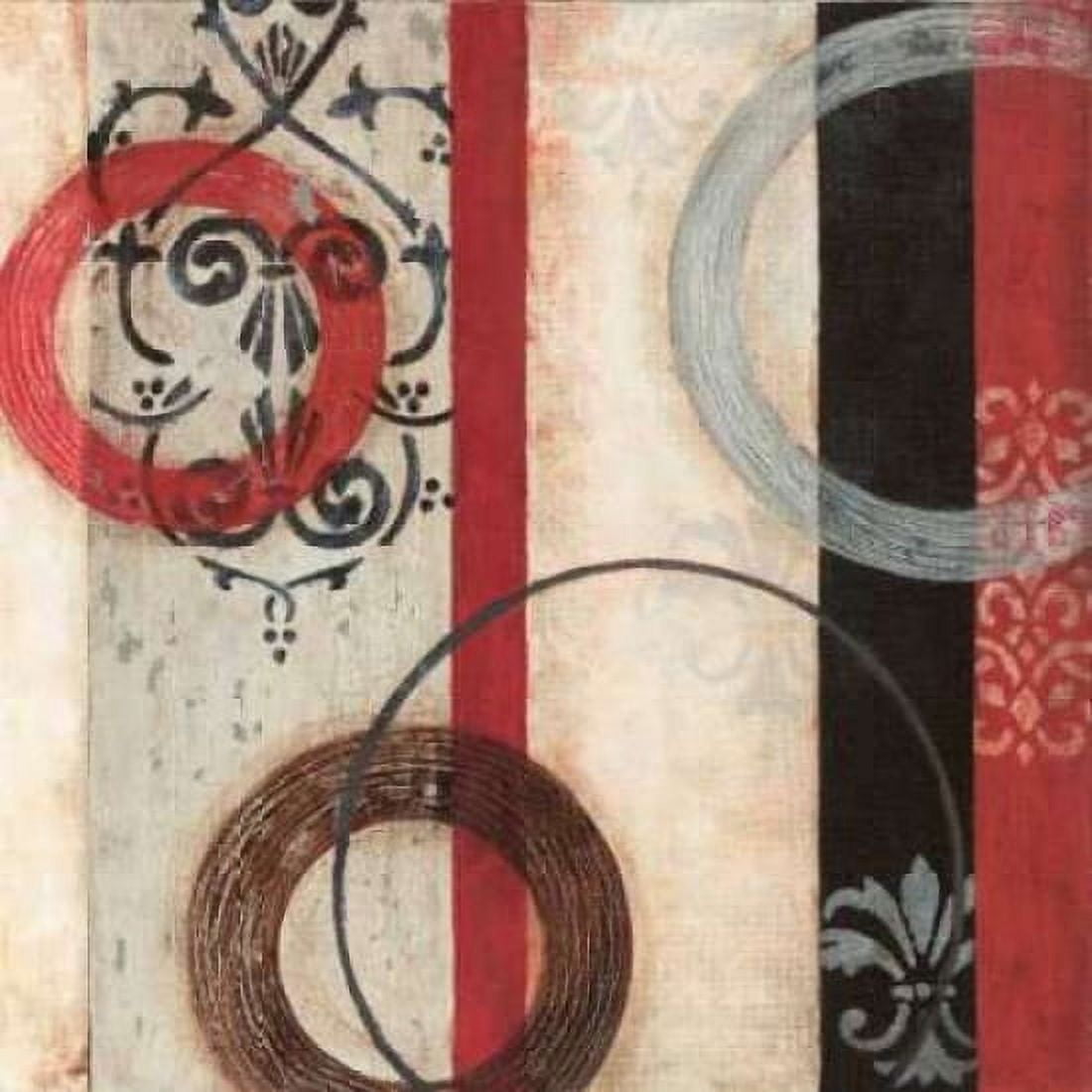 Posterazzi Circular II Canvas Art - Barbara Burnside (24 x 24)