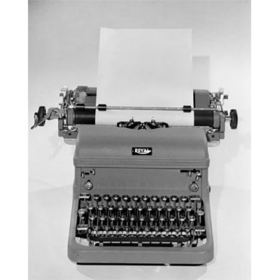 Posterazzi  Close-Up of a Typewriter Poster Print - 18 x 24 in.