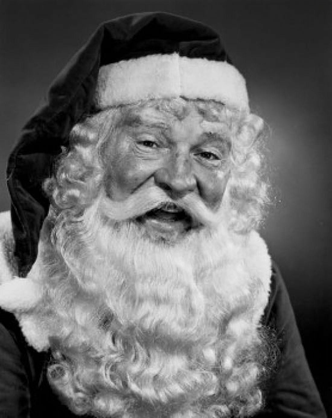 Posterazzi Close-up of Santa Claus laughing Canvas Art - (24 x 36)