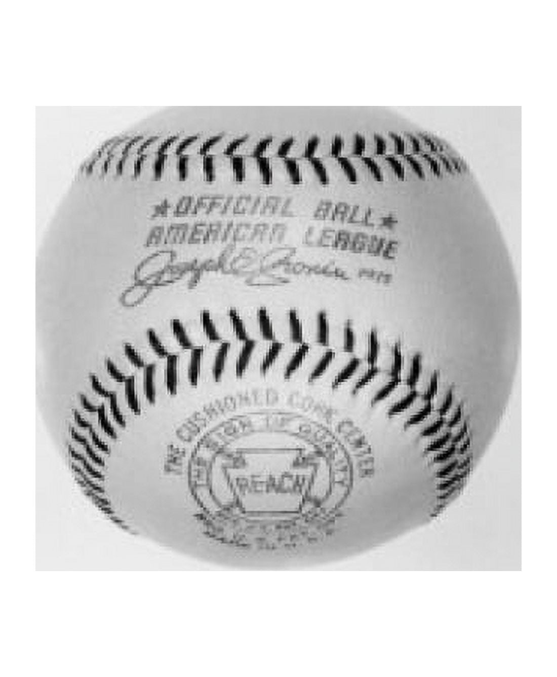 Posterazzi Close-up of a baseball Canvas Art - (24 x 36)