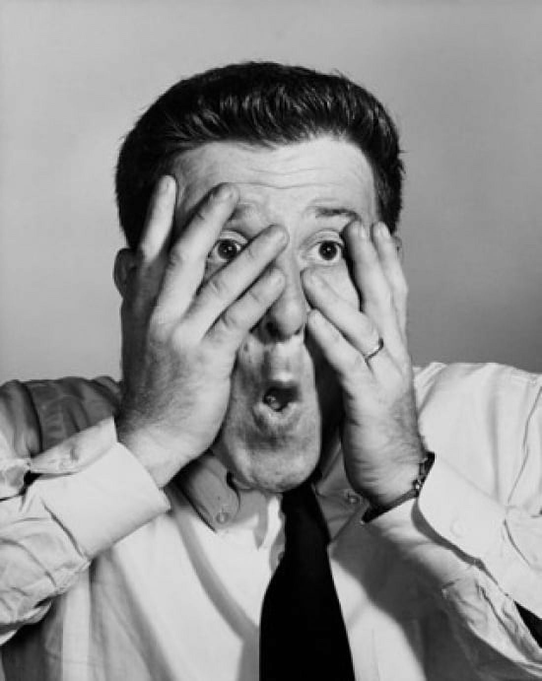Posterazzi Close-up of a businessman looking shocked Canvas Art - (24 x 36)