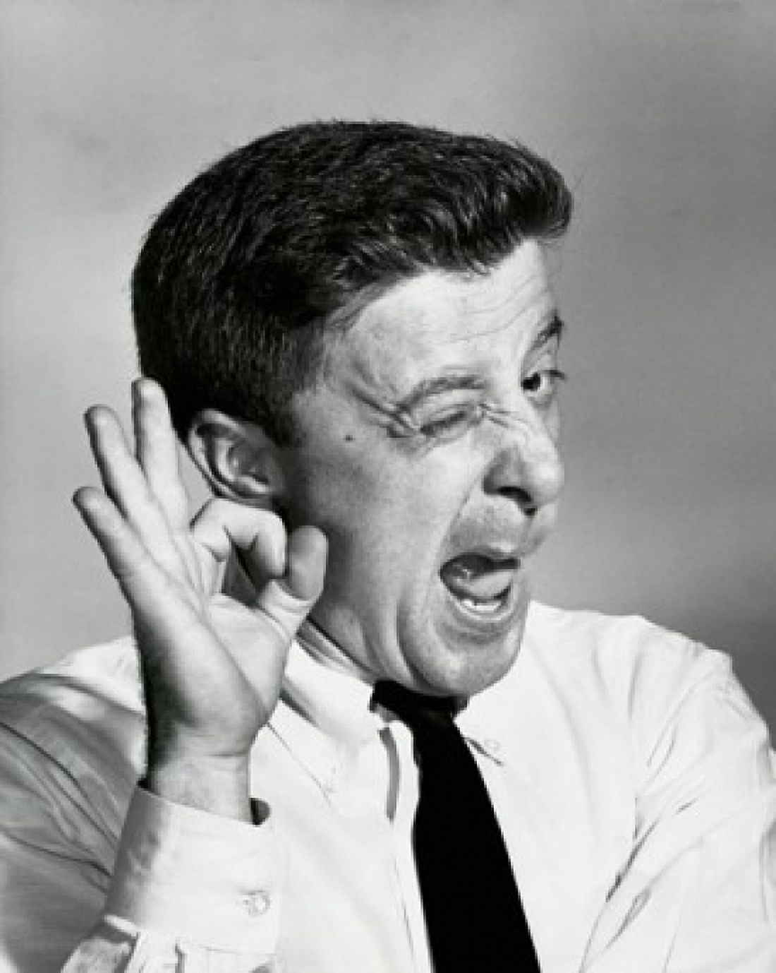 Posterazzi Close-up of a businessman making a funny face Canvas Art - (24 x 36)