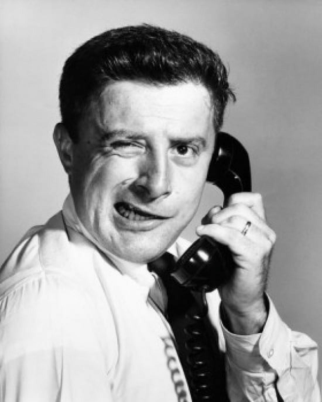Posterazzi Close-up of a businessman using a telephone Canvas Art - (24 x 36)