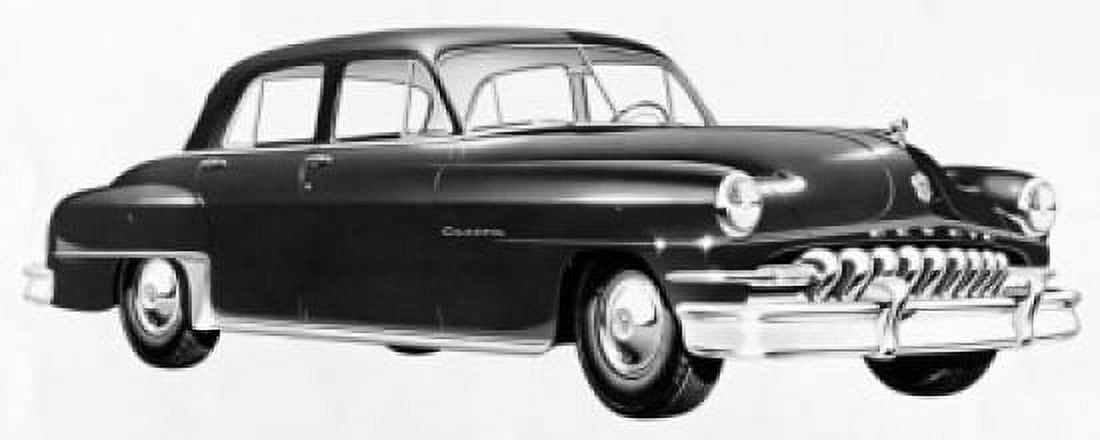 Posterazzi Close-up of a car 1952 De Soto Custom Canvas Art - (24 x 36)