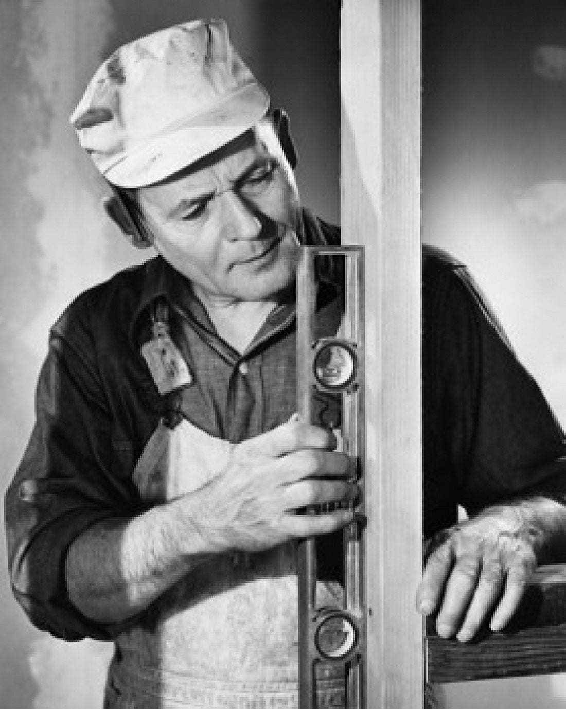Posterazzi Close-up of a carpenter measuring a wooden plank Canvas Art -  (24 x 36)