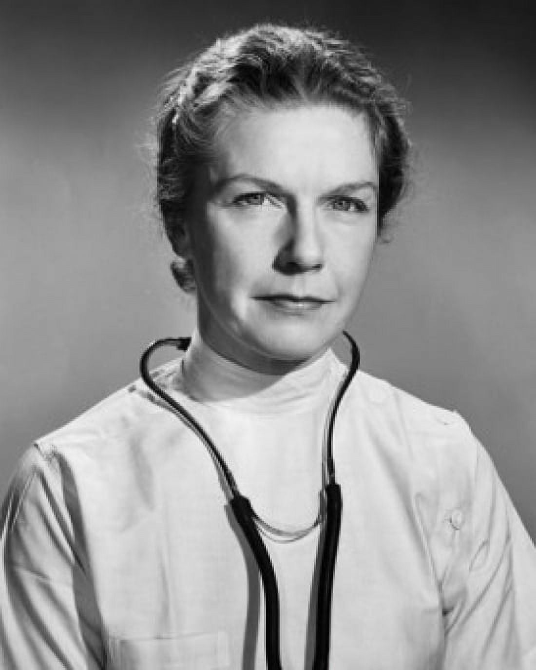 Posterazzi Close-up of a female doctor with a stethoscope around her neck Canvas Art - (24 x 36)
