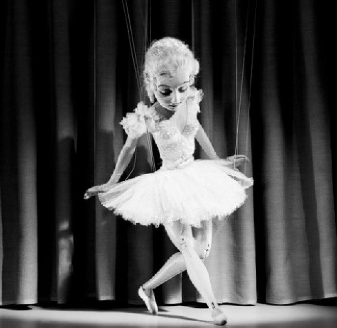 Posterazzi Close-up of a puppet dancing Canvas Art - (24 x 36)