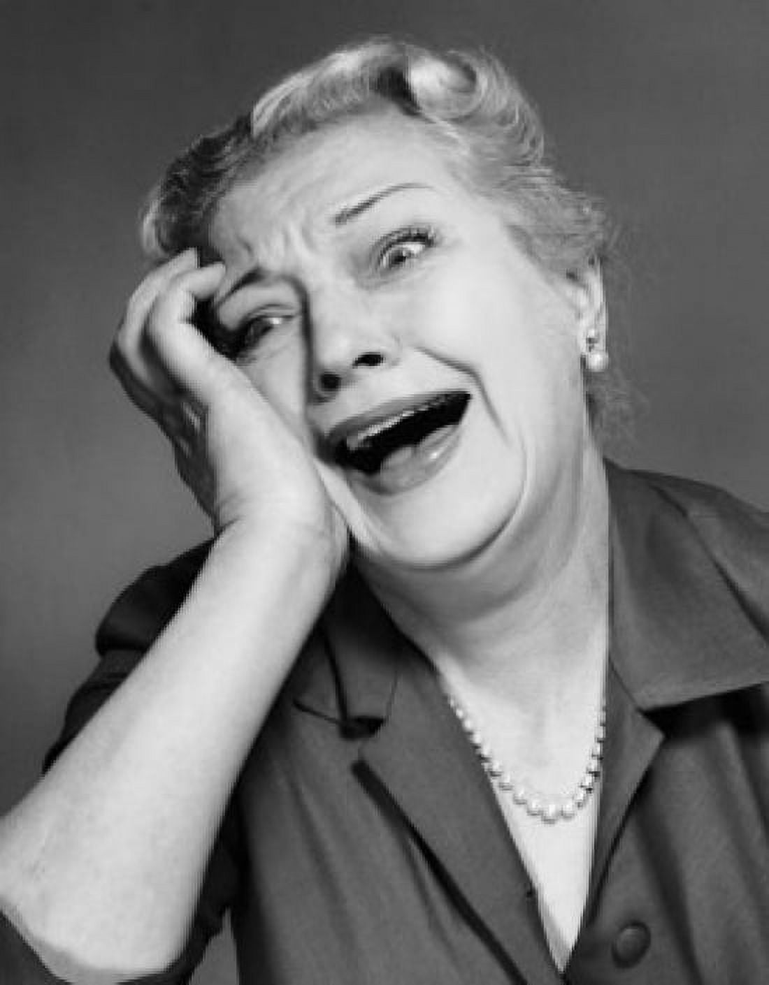 Posterazzi Close-up of a senior woman crying Canvas Art - (24 x 36)
