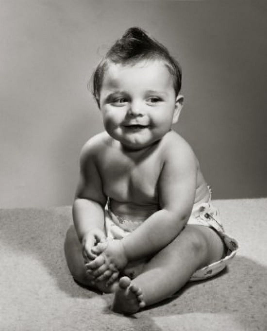 Posterazzi Close-up of a smiling baby Canvas Art - (24 x 36)