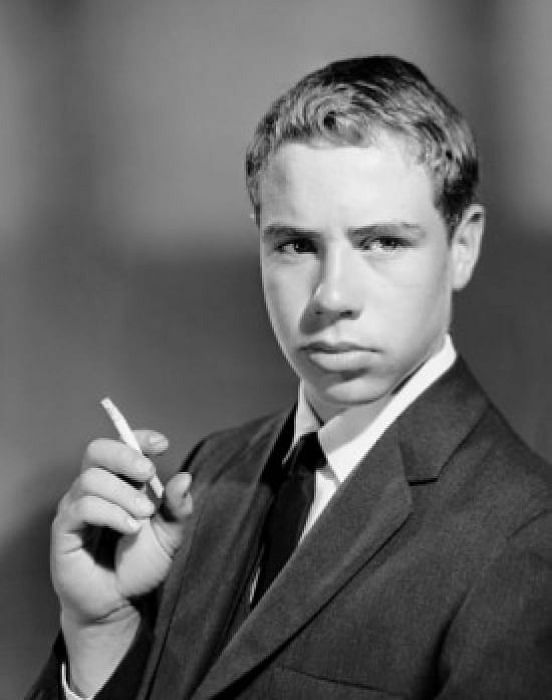 Posterazzi Close-up of a teenage boy smoking a cigarette Canvas Art - (24 x 36)