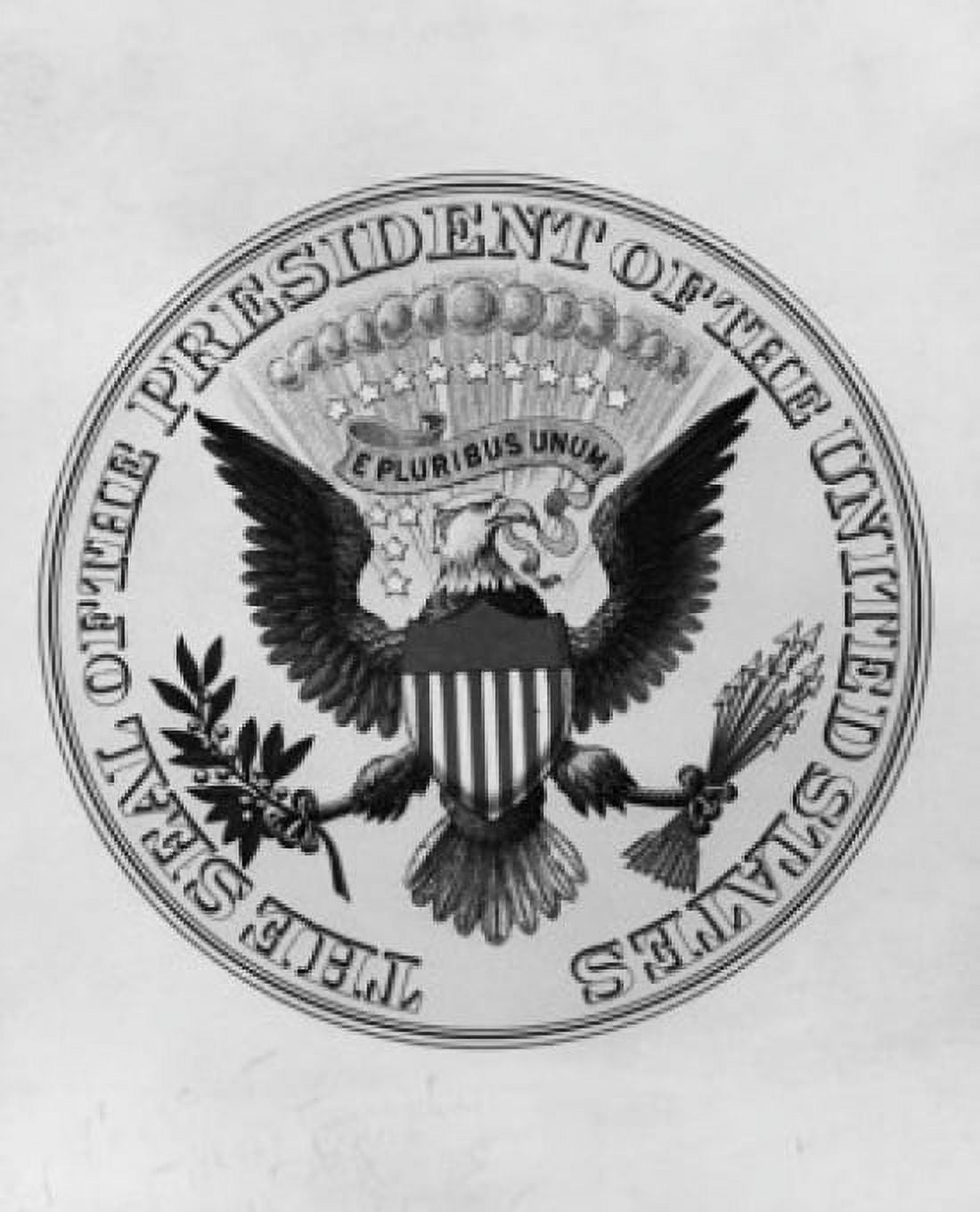 Posterazzi Close-up of the Seal of the President of the United States Canvas Art - (24 x 36)
