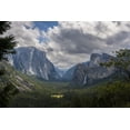 thumbnail image 1 of Posterazzi  Clouds Move Over Yosemite Valley with Bridalveil Falls on The Right & El Capitan on The Left Yosemite National Park - 3 Poster Print - 38 x 24 in. - Large, 1 of 4