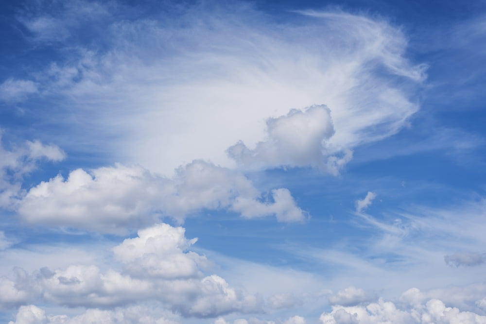 Posterazzi Clouds punctuate the sky Cookson Oklahoma United States of America Canvas Art - Robert L Potts Design Pics (38 x 24)