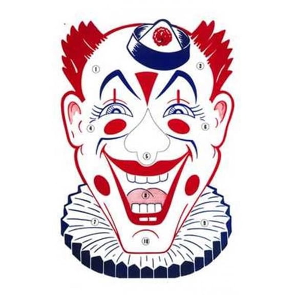 Posterazzi Clown Face Movie Poster - 11 x 17 in.