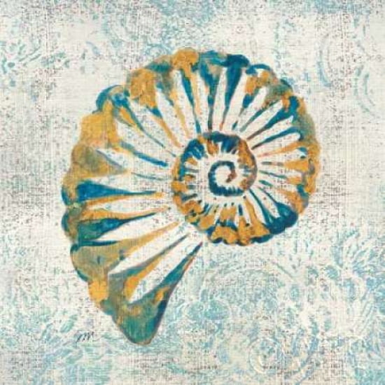 Posterazzi Coastal Beauty  II Canvas Art - Studio Mousseau (24 x 24)